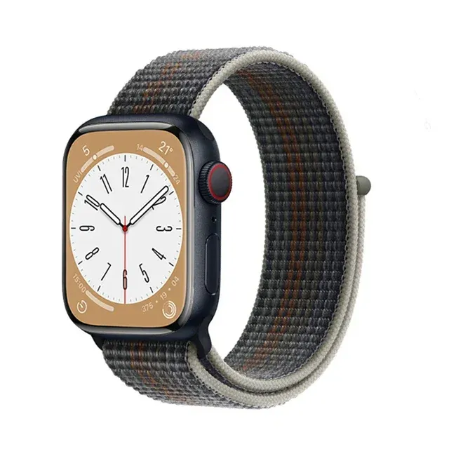 Bracelet nylon boucle pour Apple Watch 38 à 49 mm