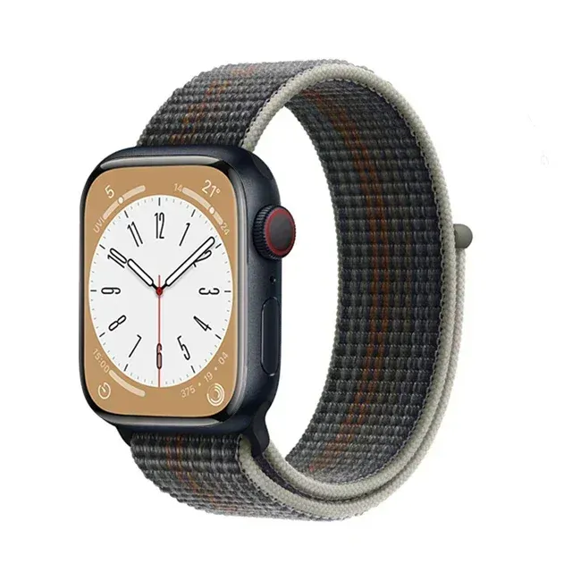 Bracelet nylon boucle pour Apple Watch 38 à 49 mm