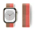 Bracelet nylon boucle pour Apple Watch 38 à 49 mm – Couleur du bracelet pink tan 100