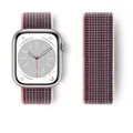 Bracelet nylon boucle pour Apple Watch 38 à 49 mm – Couleur du bracelet purple 136
