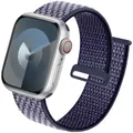 Bracelet nylon boucle pour Apple Watch 38 à 49 mm – Couleur du bracelet purple pulse 61