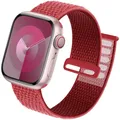 Bracelet nylon boucle pour Apple Watch 38 à 49 mm – Couleur du bracelet Red 28