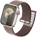 Bracelet nylon boucle pour Apple Watch 38 à 49 mm – Couleur du bracelet smokey mauve 31