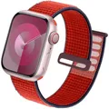 Bracelet nylon boucle pour Apple Watch 38 à 49 mm – Couleur du bracelet tricolor red 67