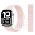 Bracelet nylon boucle pour Apple Watch 40 à 49 mm – Couleur du bracelet 12 pearl pink