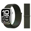 Bracelet nylon boucle pour Apple Watch 40 à 49 mm – Couleur du bracelet 17 cargo khaki