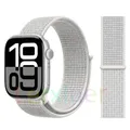 Bracelet nylon boucle pour Apple Watch 40 à 49 mm – Couleur du bracelet 19 Summit white