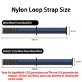 Bracelet nylon boucle pour Apple Watch 40 à 49 mm – 2