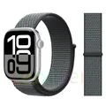 Bracelet nylon boucle pour Apple Watch 40 à 49 mm – Couleur du bracelet 23 Storm gray
