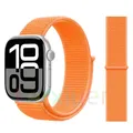 Bracelet nylon boucle pour Apple Watch 40 à 49 mm – Couleur du bracelet 30 Papaya