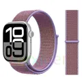 Bracelet nylon boucle pour Apple Watch 40 à 49 mm – Couleur du bracelet 33 Lilac