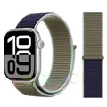Bracelet nylon boucle pour Apple Watch 40 à 49 mm – Couleur du bracelet 43 Khaki
