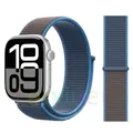 Bracelet nylon boucle pour Apple Watch 40 à 49 mm – Couleur du bracelet 58 Surf Blue