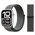 Bracelet nylon boucle pour Apple Watch 40 à 49 mm – Couleur du bracelet 6 Dark olive