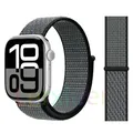 Bracelet nylon boucle pour Apple Watch 40 à 49 mm – Couleur du bracelet 60 Indigo Lime Blast
