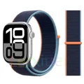 Bracelet nylon boucle pour Apple Watch 40 à 49 mm – Couleur du bracelet 63 Deep Navy