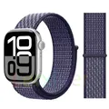 Bracelet nylon boucle pour Apple Watch 40 à 49 mm – Couleur du bracelet 70 Purple Pulse