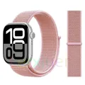 Bracelet nylon boucle pour Apple Watch 40 à 49 mm – Couleur du bracelet 72 Rose