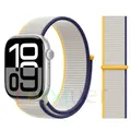 Bracelet nylon boucle pour Apple Watch 40 à 49 mm – Couleur du bracelet 74 Sea salt