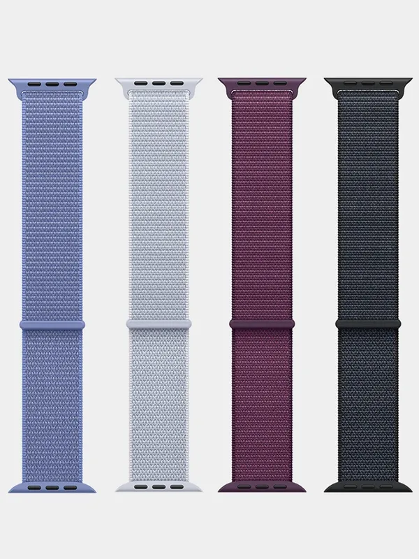 Bracelet nylon boucle pour Apple Watch 40 à 49 mm