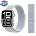Bracelet nylon boucle pour Apple Watch 40 à 49 mm – Couleur du bracelet Blue Cloud