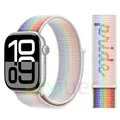 Bracelet nylon boucle pour Apple Watch 40 à 49 mm – Couleur du bracelet Pride Edition