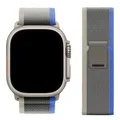 Bracelet nylon boucle sentier pour Apple Watch 38 à 49 mm – Couleur du bracelet Blue-Gray 2