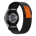 Bracelet nylon boucle sentier pour Samsung Galaxy Watch 7 – Couleur du bracelet Black