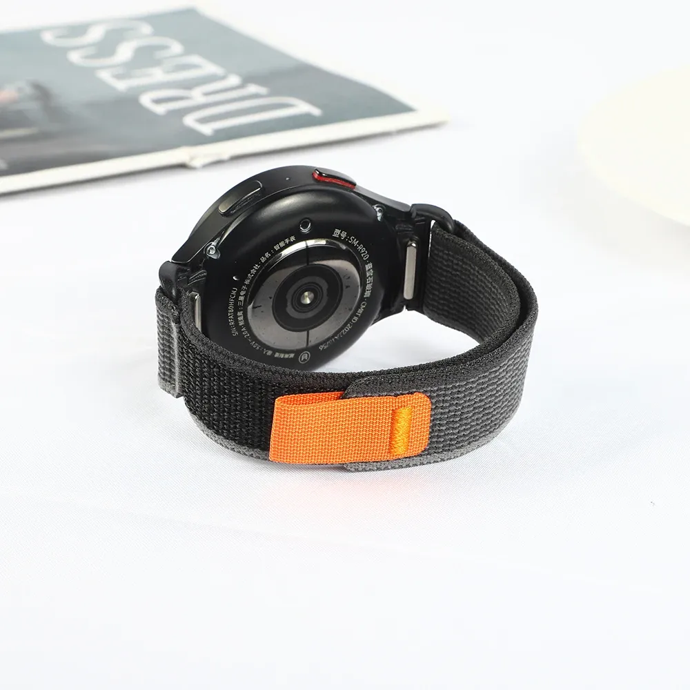 Bracelet nylon boucle sentier pour Samsung Galaxy Watch 7
