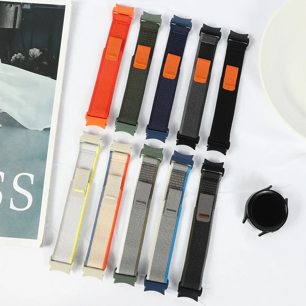 Bracelet nylon boucle sentier pour Samsung Galaxy Watch 7