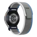 Bracelet nylon boucle sentier pour Samsung Galaxy Watch 7 – Couleur du bracelet gray blue