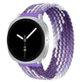 Bracelet nylon boucle solo 40 à 44 mm pour Samsung Galaxy Watch – Couleur du bracelet Violet raisin