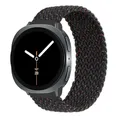 Bracelet nylon boucle solo 40 à 44 mm pour Samsung Galaxy Watch – Couleur du bracelet unité noire