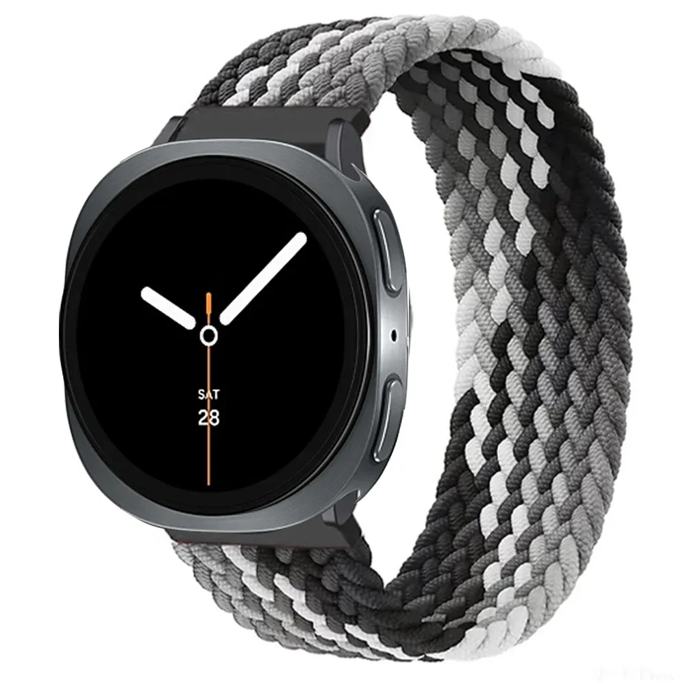 Bracelet nylon boucle solo 40 à 44 mm pour Samsung Galaxy Watch