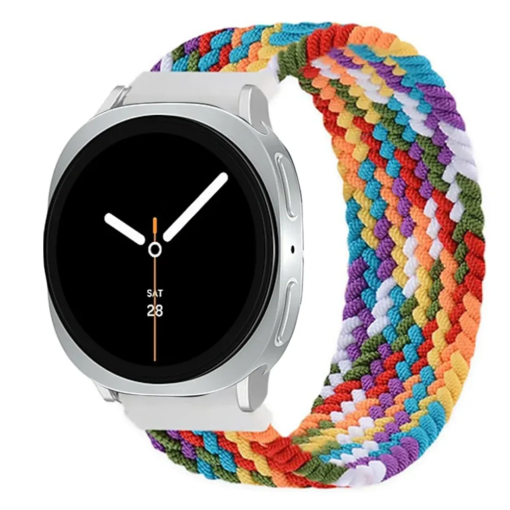 Bracelet nylon boucle solo 40 à 44 mm pour Samsung Galaxy Watch