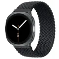 Bracelet nylon boucle solo 40 à 44 mm pour Samsung Galaxy Watch – Couleur du bracelet Noir