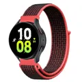 Bracelet nylon boucle sport 20 à 22 mm Samsung et Huawei – Couleur du bracelet 10 red and black