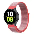 Bracelet nylon boucle sport 20 à 22 mm Samsung et Huawei – Couleur du bracelet 13 Brilliant pink