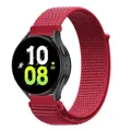 Bracelet nylon boucle sport 20 à 22 mm Samsung et Huawei – Couleur du bracelet 28 China Red