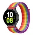 Bracelet nylon boucle sport 20 à 22 mm Samsung et Huawei – Couleur du bracelet 39 Rainbow