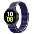 Bracelet nylon boucle sport 20 à 22 mm Samsung et Huawei – Couleur du bracelet 43 midnight blue