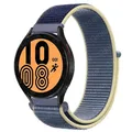 Bracelet nylon boucle sport 20 à 22 mm Samsung et Huawei – Couleur du bracelet 45 Ice Ocean Blue