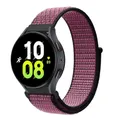 Bracelet nylon boucle sport 20 à 22 mm Samsung et Huawei – Couleur du bracelet 50 ripe berries