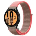 Bracelet nylon boucle sport 20 à 22 mm Samsung et Huawei – Couleur du bracelet 53 Neon Pink