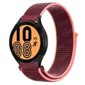 Bracelet nylon boucle sport 20 à 22 mm Samsung et Huawei – Couleur du bracelet 65 Plum