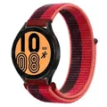 Bracelet nylon boucle sport 20 à 22 mm Samsung et Huawei – Couleur du bracelet 74 Red Purple
