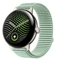 Bracelet nylon boucle sport 41 à 45 mm pour Google Pixel Watch – Couleur du bracelet Deep blue