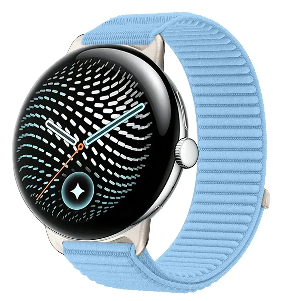 Bracelet nylon boucle sport 41 à 45 mm pour Google Pixel Watch