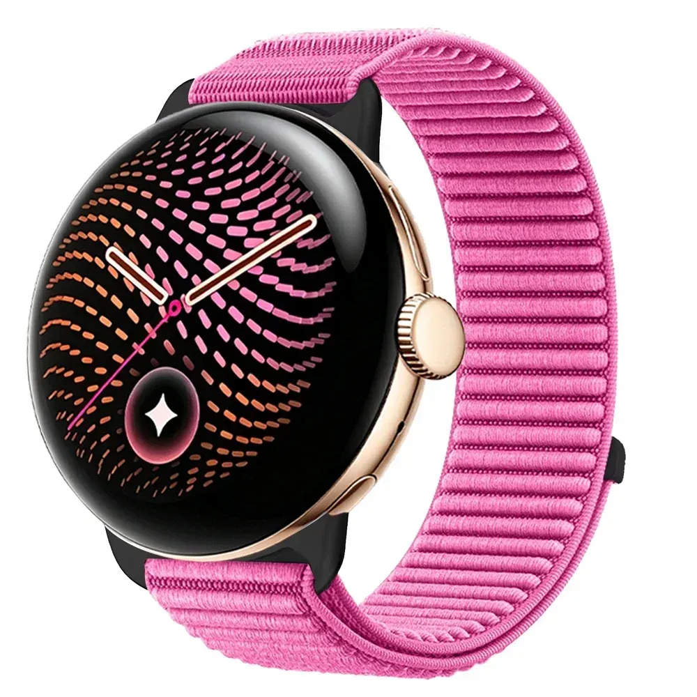 Bracelet nylon boucle sport 41 à 45 mm pour Google Pixel Watch