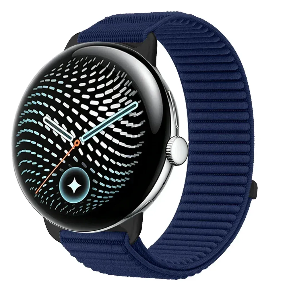 Bracelet nylon boucle sport 41 à 45 mm pour Google Pixel Watch